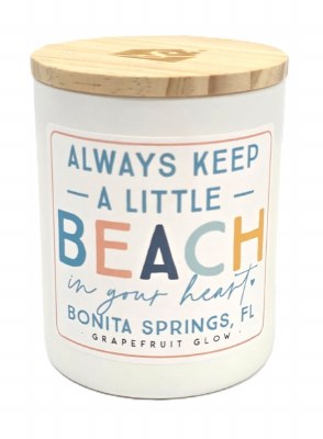 11 Oz Bonita Springs Beach Candle Jar