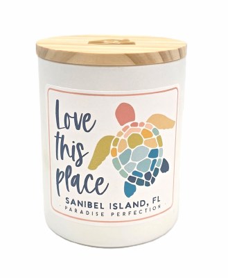 11 Oz Sanibel Island Turtle Candle Jar