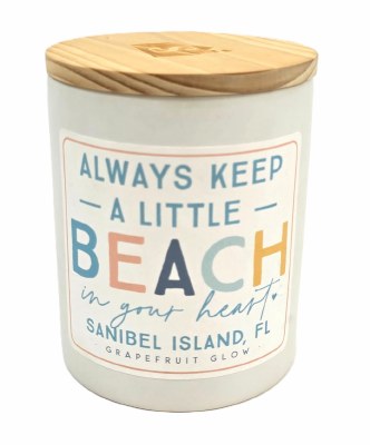 11 Oz Sanibel Island Beach Candle Jar