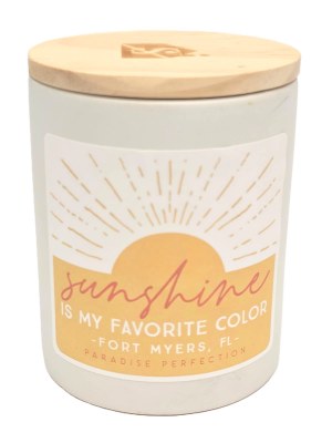 11 Oz Fort Myers Sunshine Candle Jar