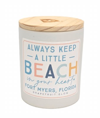 11 Oz Fort Myers Beach Candle Jar