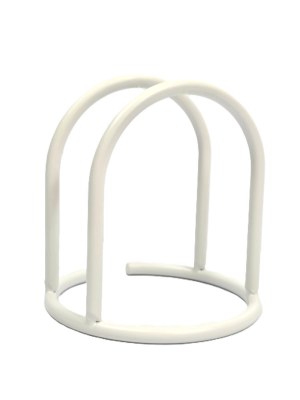 5.75" White Upright Napkin Holder