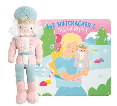 The Nutcracker's Magical Night Children's Book With a Matching Plush by Mud Pie