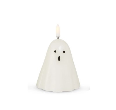 3" LED White 3D Wick Ghost Candle
