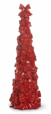 19" Red Bow Tree