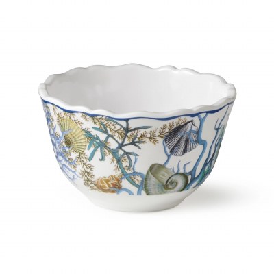 4" Round Blue Lagoon Melamine Bowl