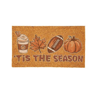 18" x 30" "Tis The Season" Fall Coir Doormat