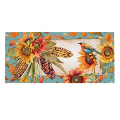 10" x 22" Autumn Corn Sassafrass Doormat