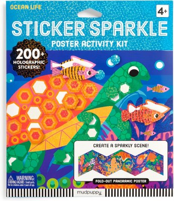 Ocean Life Children's Sticker Activity Book