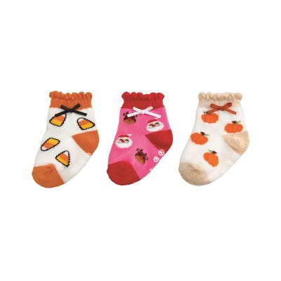 Girly My 1st Holiday Three Sock Set by Mud Pie