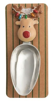 5" Metal Reindeer Scoop by Mud Pie