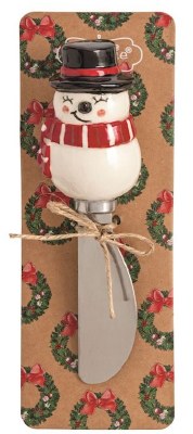 6" Snowman Spreader by Mud Pie