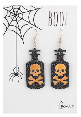 Poinson Bottle Dangle Earrings