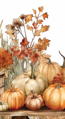 8" x 4" Autumn Abundance Guest Towels