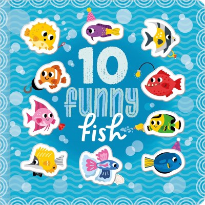 10 Funny Fish Children's Book