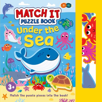 Under the Sea Match It Puzzle Children's Book
