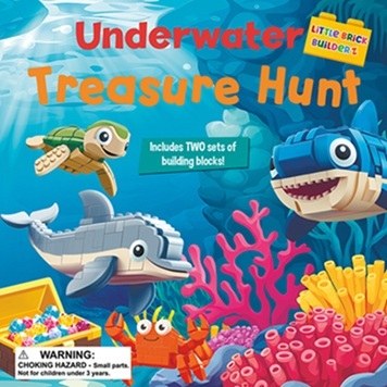 Underwater Treasure Hunt With Building Bricks Children's Book