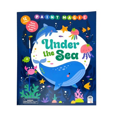 Paint Magic Under the Sea Paint With Water Children's Book