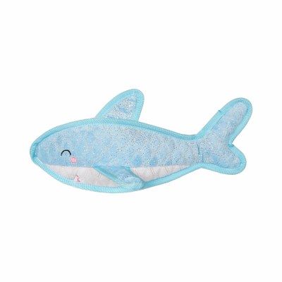 18" Blue Shark Dog Toy