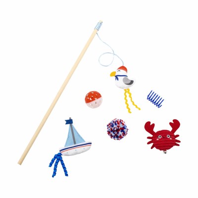 Set of Six Shore Cat Toys