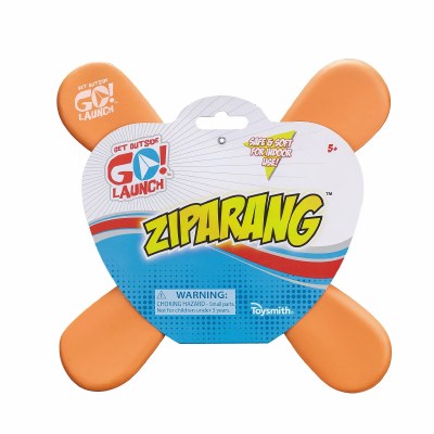 8" Orange Ziparing