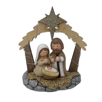 9" LED Holy Family