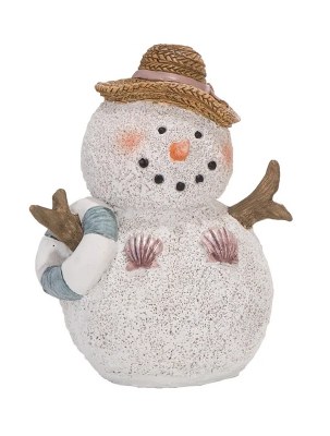 6" Distressed White Sandman With Lifering