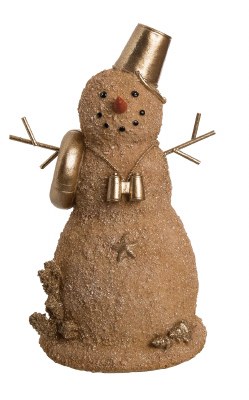 12" Beige Sandman With Pail
