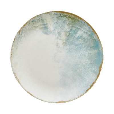 13" Round Madeira Ceramic Serving Platter