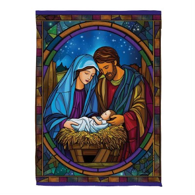 18" x 13" Holy Family Mini Garden Flag