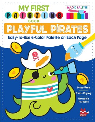Playful Pirates Children's Watercolor Painting Book