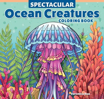 Ocean Creatures Children's Coloring Book