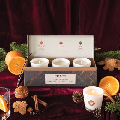 Box of Three 2.8 Oz Festive Fragrances Candles