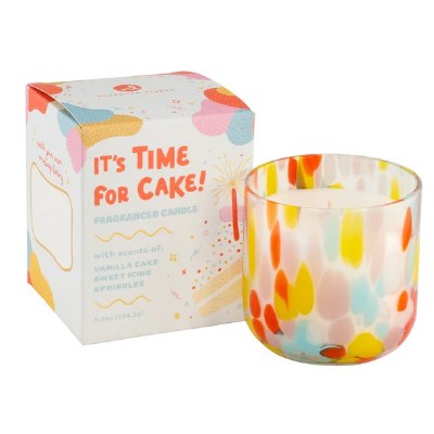 6.5 Oz Its Time For Cake Fragrance Candle Jar