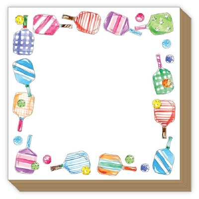4" Square Pickleball Notepad