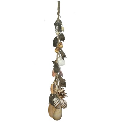 48" Multicolor Seashell Mix and Driftwood Drop