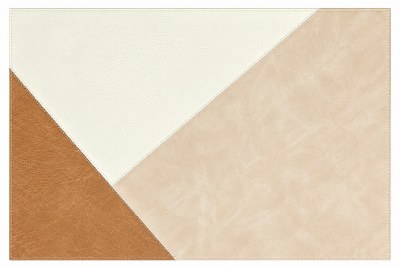 12" x 18" Clay Verona Reversible Vegan Leather Placemat