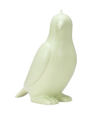 12" Light Green Ceramic Bird