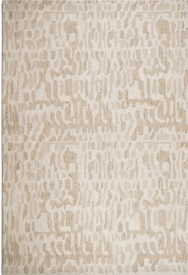5.9' x 8.9' Beige Ivory Carte Rug