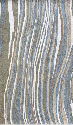 5.9' x 8.9' Blue and Green Tahoe Rug