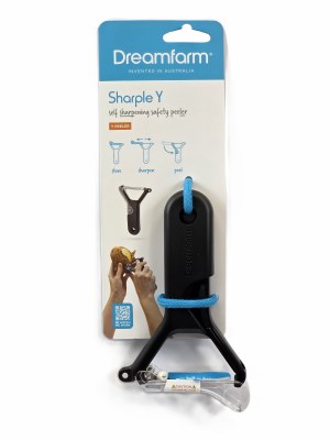 Black Sharple Y Self-Sharpening Safety Peeler