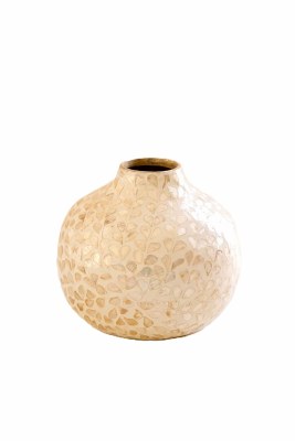 10" Capiz Petals Vase