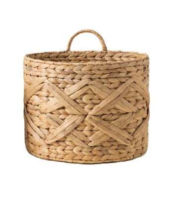 14" Natural Woven Wall Basket