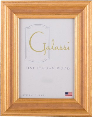 8" x 10" Wide Gold Channel Frame