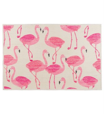 2' x 3' Flamingo Parade Rug