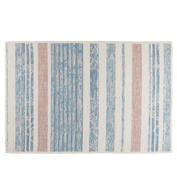 2' x 3' Stone & Sky Stripes Rug