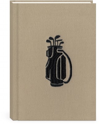 Golf Bag Hardcover Journal