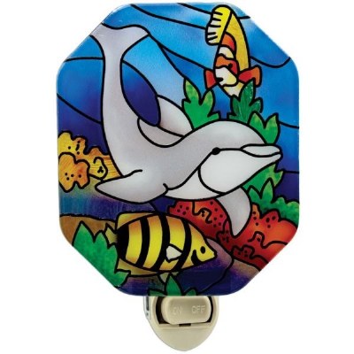 4" Dolphin Night Light