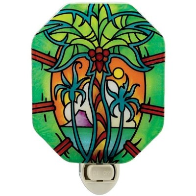 4" Palm Tree Night Light