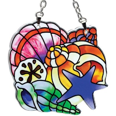 3.5" Multicolor Shells Sun Catcher